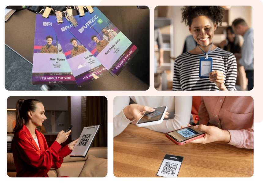 Eliminate Check-in Chaos With Instant Badge Printing & QR Scanning.-min