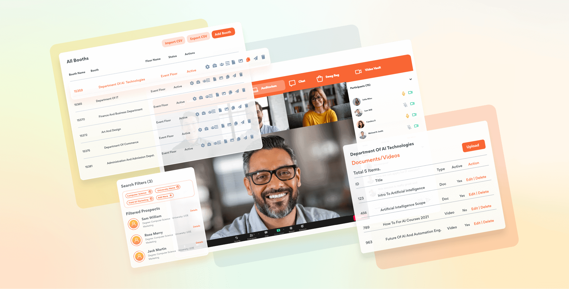 Virtual University Job Fair Platform